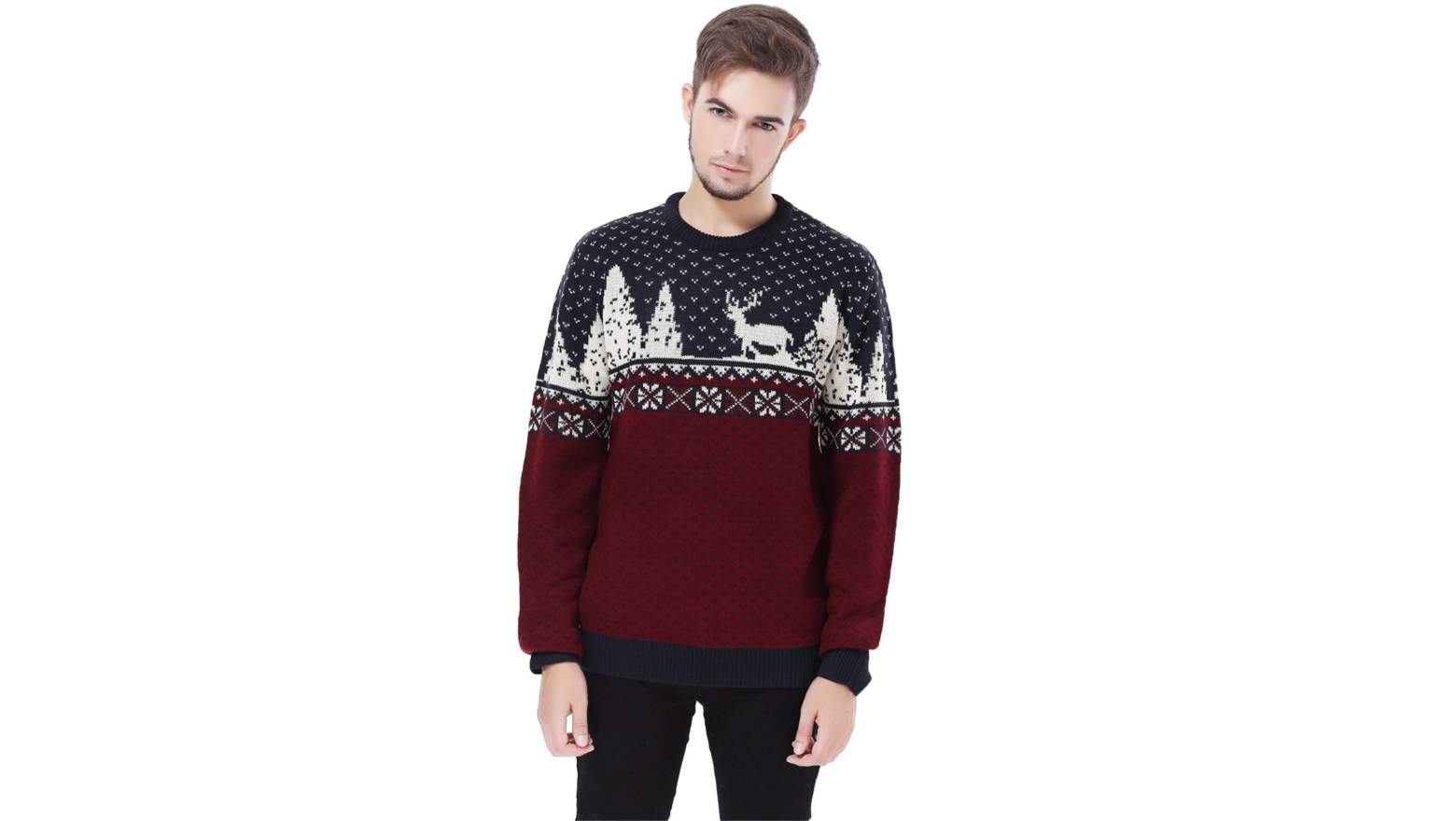 Топ 10 на мъжките коледни пуловери - Tialoto