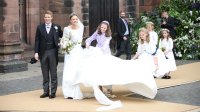 Най-важната сватба във Великобритания – Хю Гросвенър се ожени за Оливия Хенсън