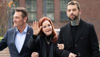 Рядка семейна поява &ndash; Присила Пресли пристигна в Германия със сина си Навароне