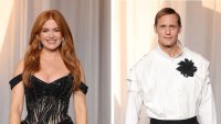 Айла Фишър беше уловена да купонясва с Александър Скарсгард, година след развода със Саша Барън Коен