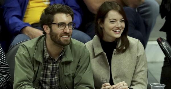 Ема Стоун и съпругът й Дейв Маккари направиха рядка публична