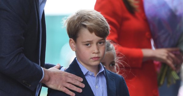 Въпреки факта че 8 годишният Джордж е бъдещият крал това изглежда