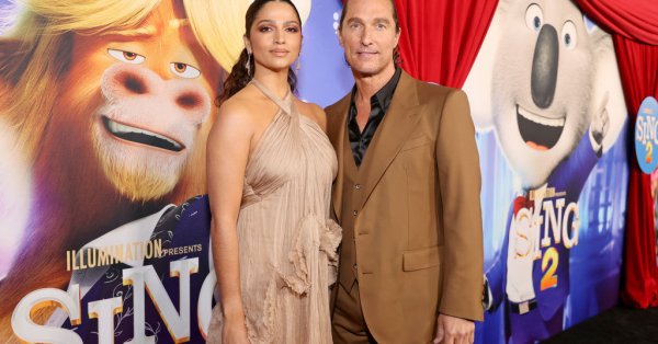 Матю Макконъхи превърна премиерата на новия си анимационен филм Ела