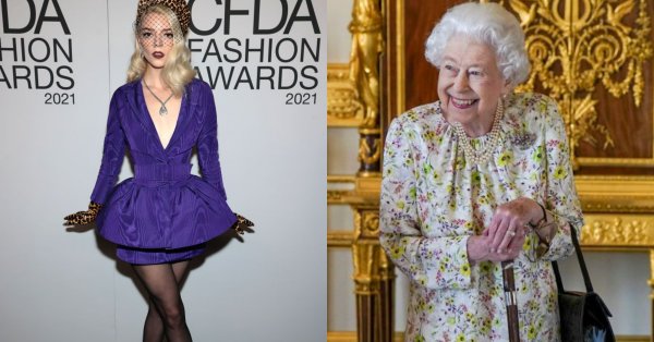 Кралица Елизабет II и актрисата Аня Тейлър Джой са готови за
