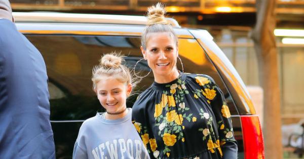 Лени Клум не пропусна публично да покаже колко много обича