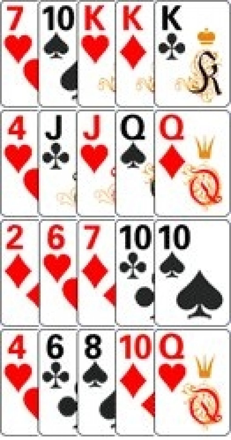 Сила на ръцете в покера - Tialoto