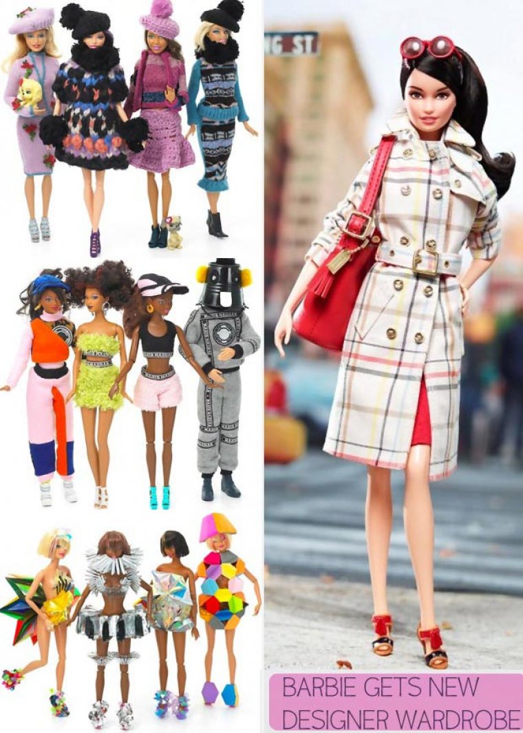 Дизайнерски дрехи за Барби - Tialoto